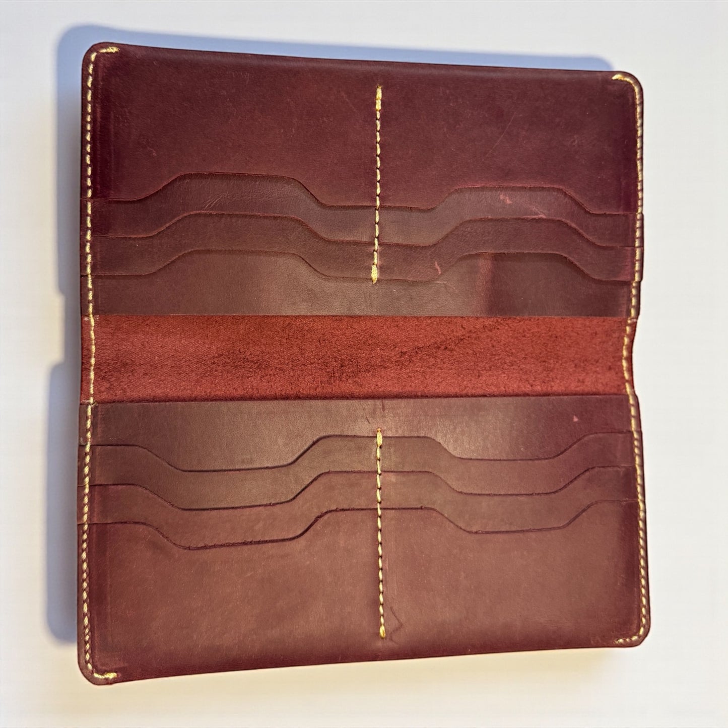 Royal Violet – Purple Cow Leather Card Holder