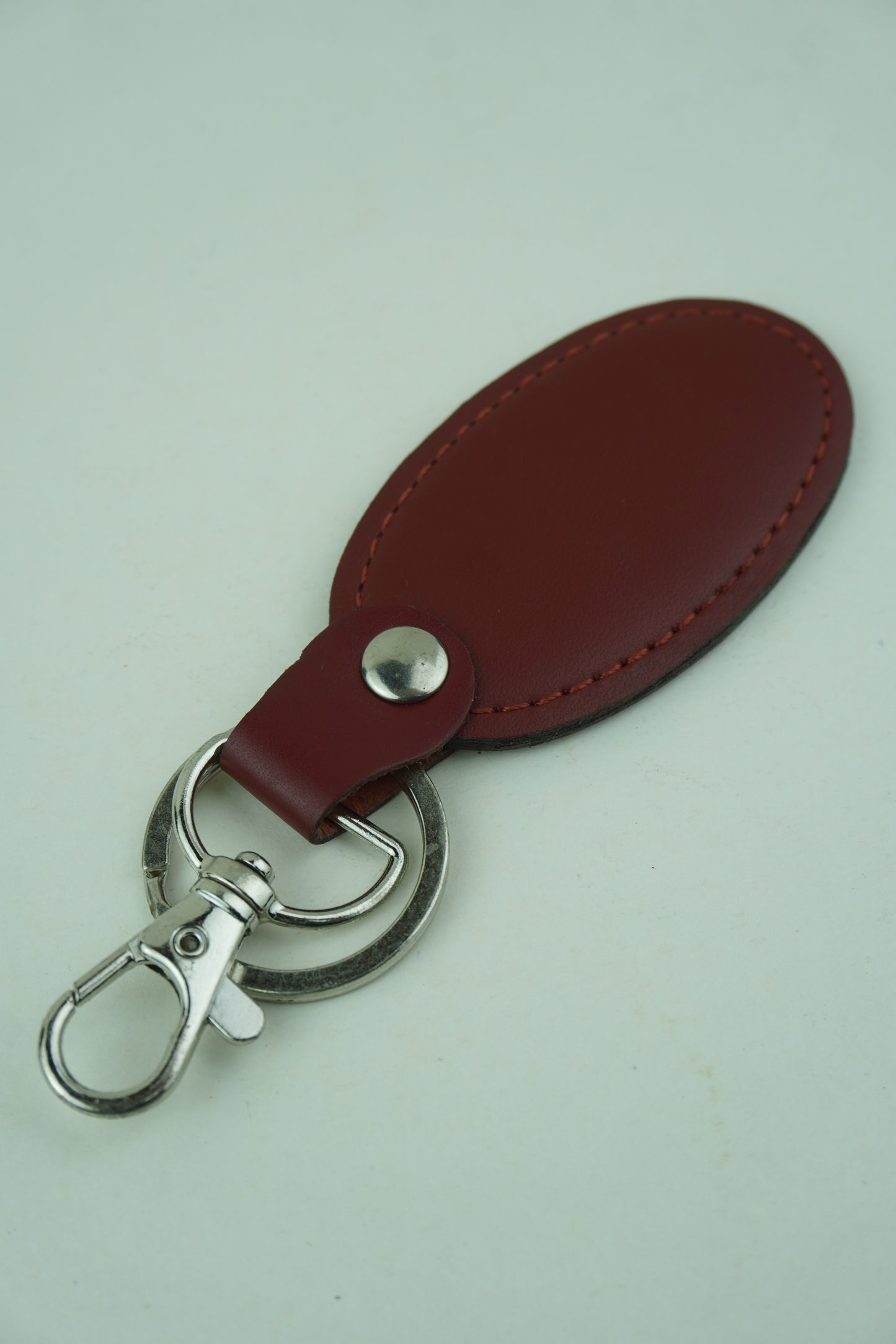 Crimson -Dark Brown Keychain