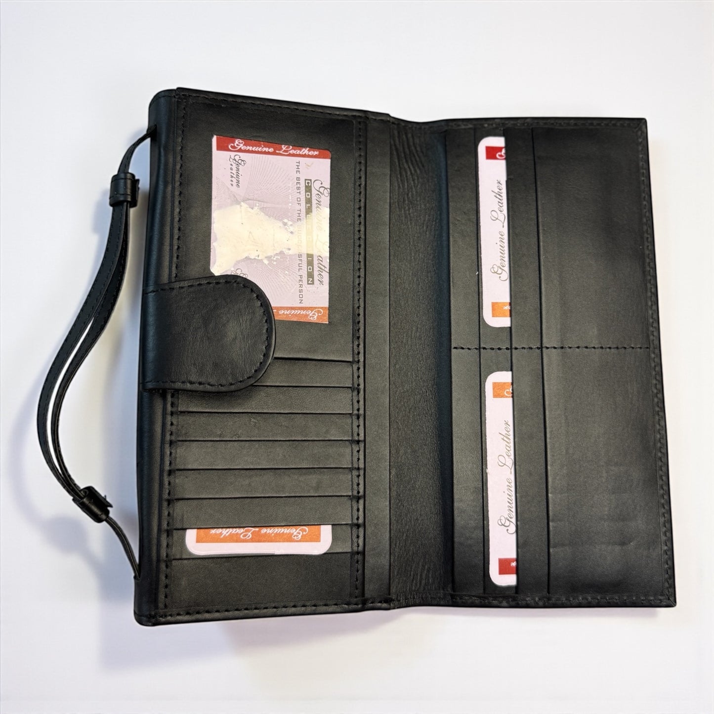 Noir Classic – Black Ladies’ Leather Wallet