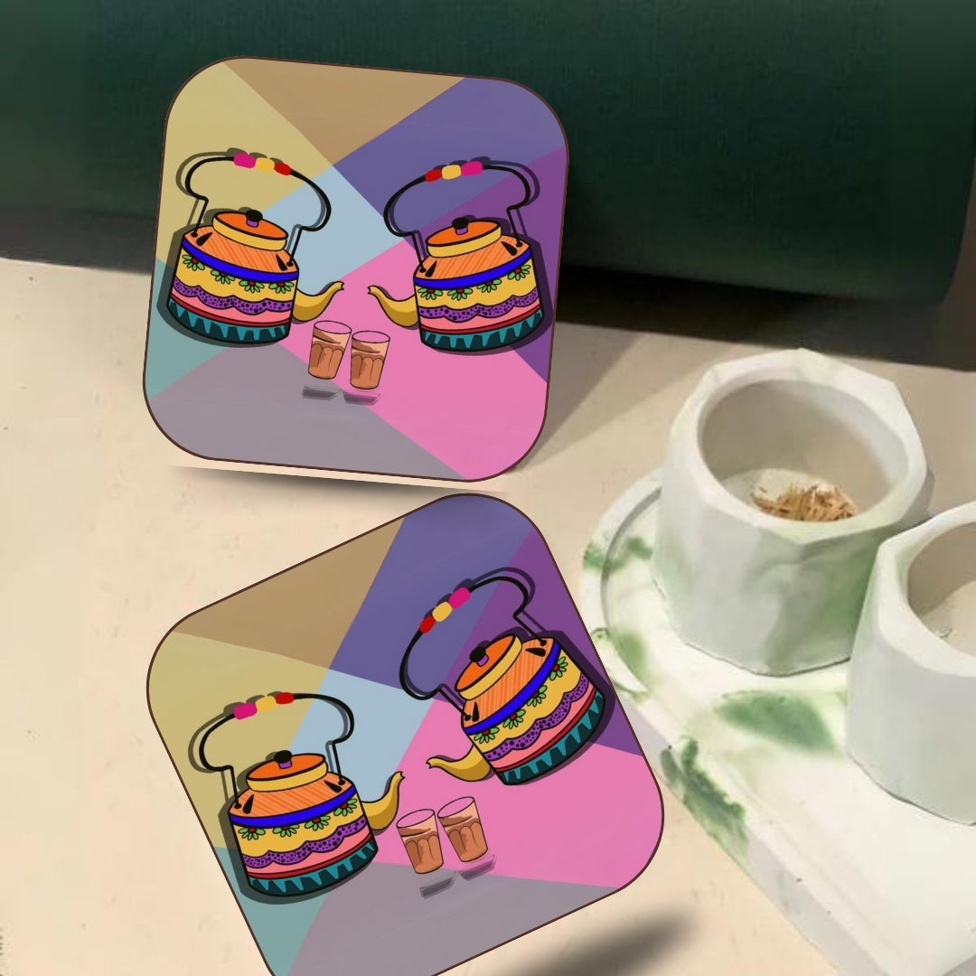 REACHIT TC01 - Sip & Steam Tea Coaster