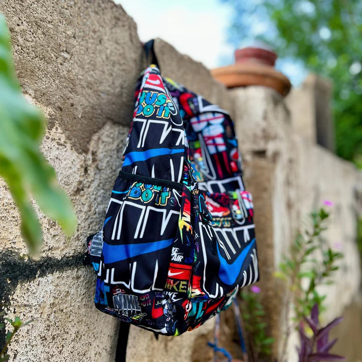 Just Do It Allover Printed Backpack