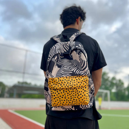 Leopard Allover Printed Backpack