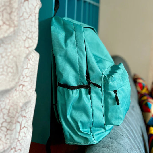 Blue lagoon Allover Printed Backpack