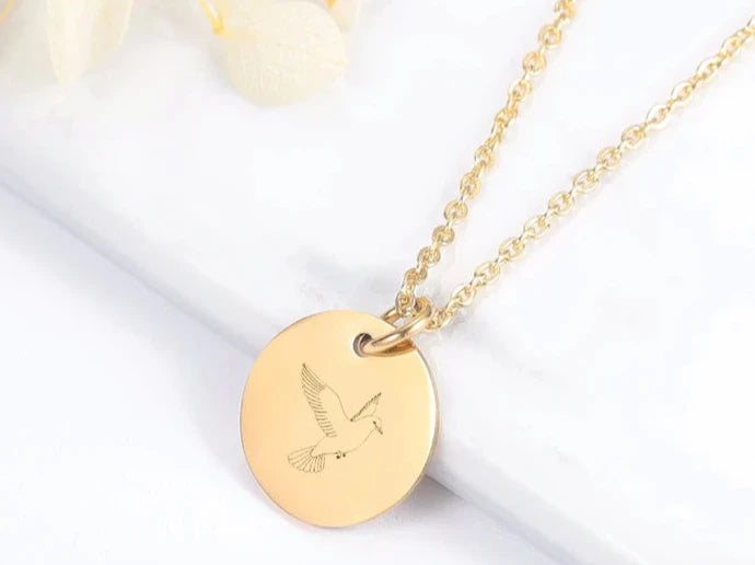 Bird Minimalist Necklace