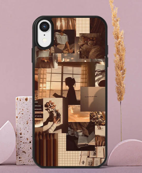 Aesthetic Collage Design Mobile Case