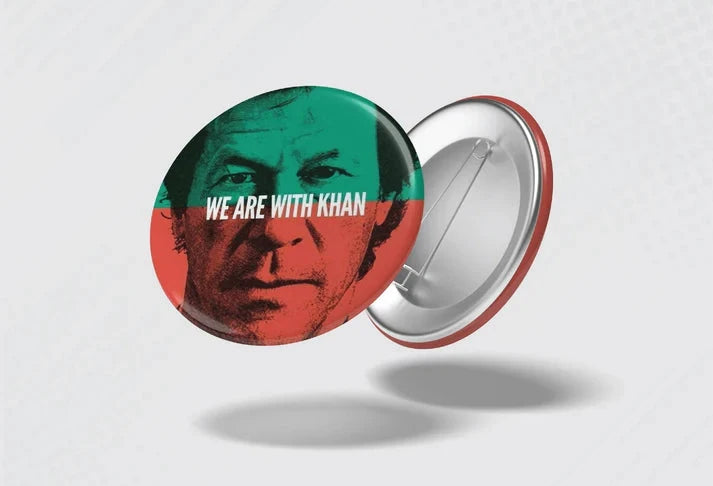 Imran Khan Pin Badge
