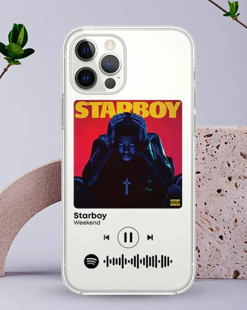 جراب هاتف Starboy بتصميم شفاف