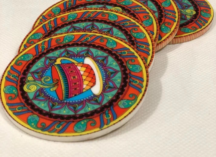 Tea Track Tea Coaster