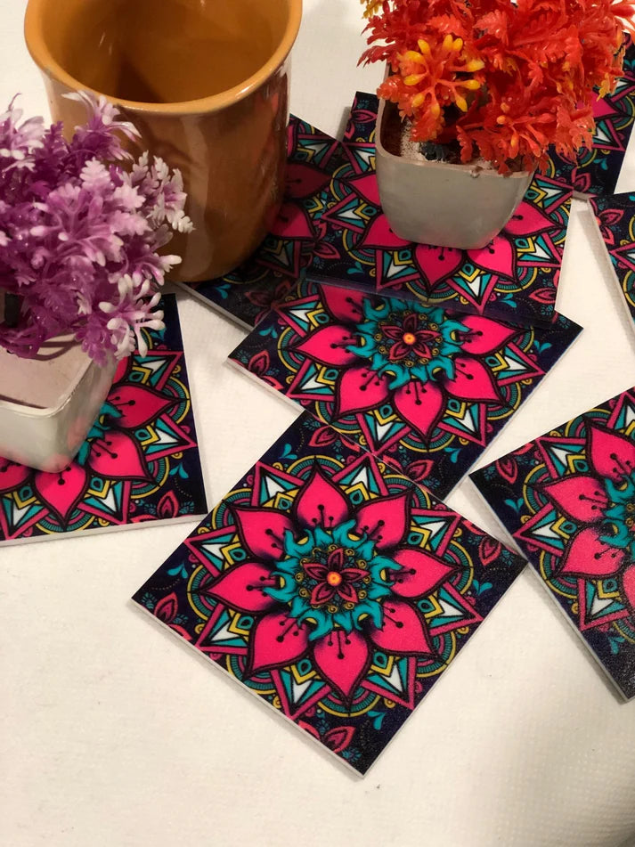 Blossom Symphony Tea Coaster