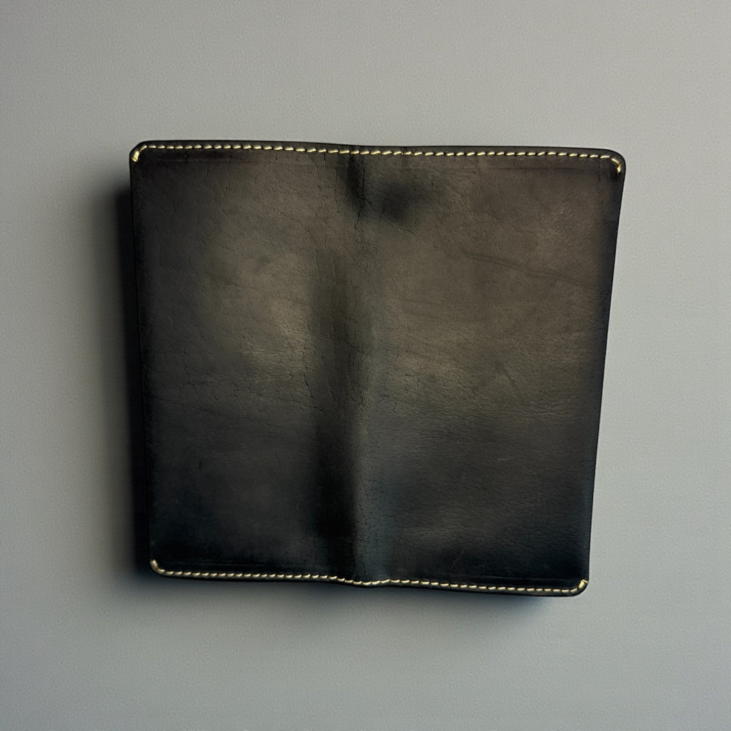 Midnight Jet – Black Cow Leather Card Holder
