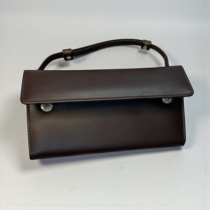 Mocha Elegance – Dark Brown Ladies’ Leather Wallet