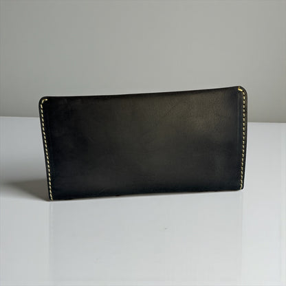Midnight Jet – Black Cow Leather Card Holder