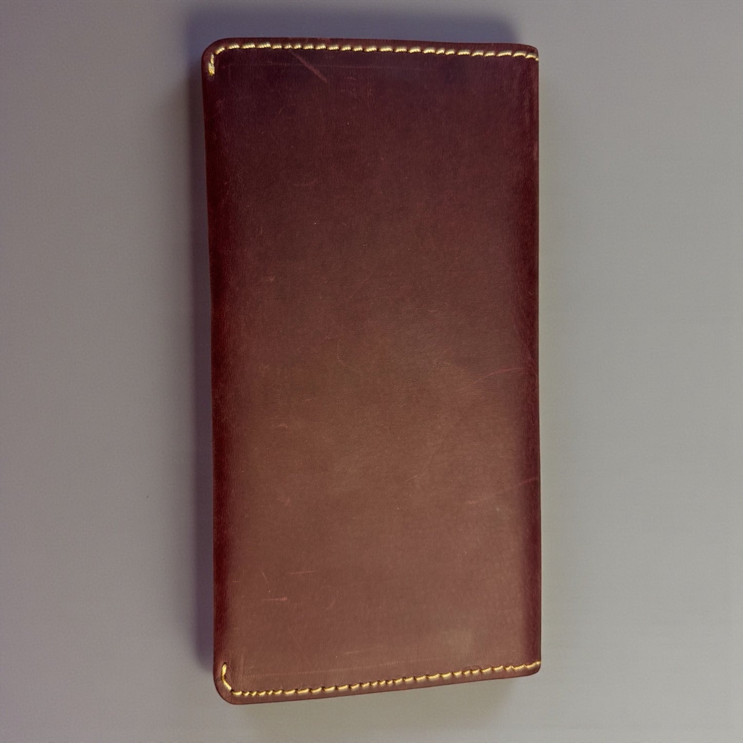 Royal Violet – Purple Cow Leather Card Holder