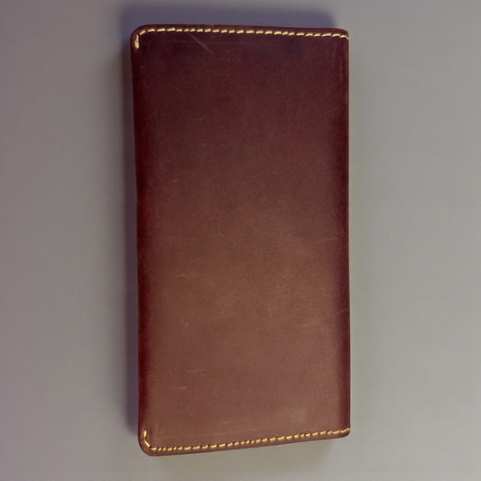 Royal Violet – Purple Cow Leather Card Holder