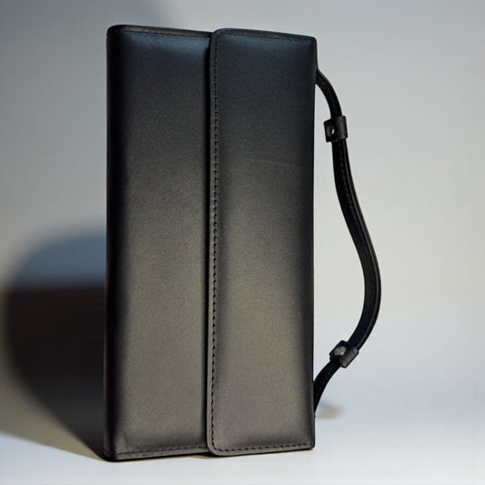 Noir Classic – Black Ladies’ Leather Wallet