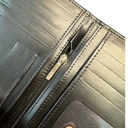 Hudge Noir – Black Cow Leather Card Holder