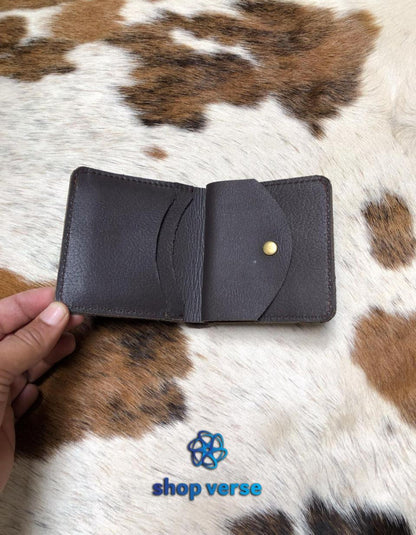 Mocha Ebony Edge - Card Holder