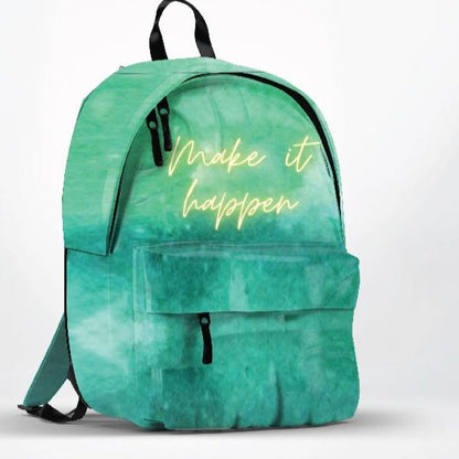 Green Allover bag pack