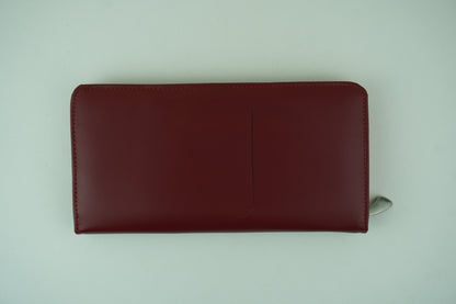 Crimson Edge - Maroon Wallet
