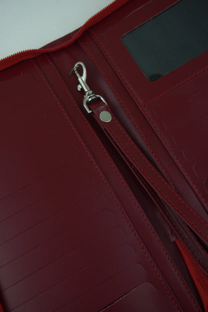 Crimson Edge - Maroon Wallet