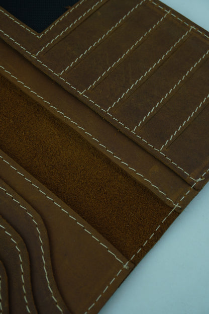 Mocha Charm - Brown Wallet