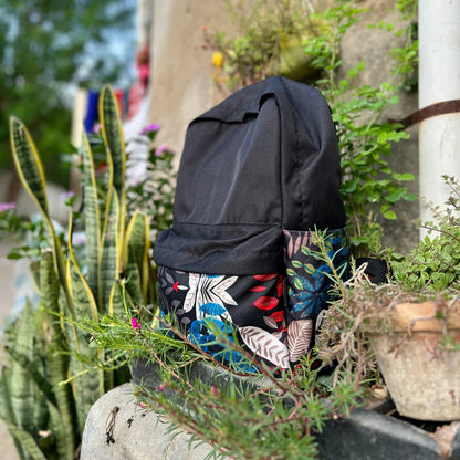 Tropical Night Allover Printed Backpack