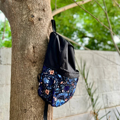 Twilight Garden Allover Printed Backpack