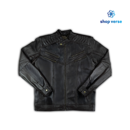 Midnight Rider - Black leather jacket