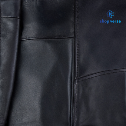 Midnight Rider - Black leather jacket