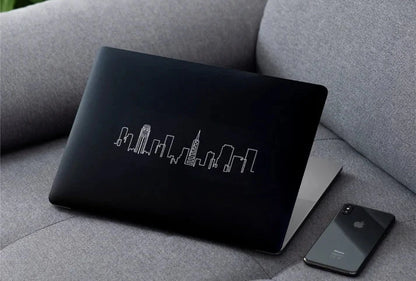 Black Aesthetic Laptop Skin