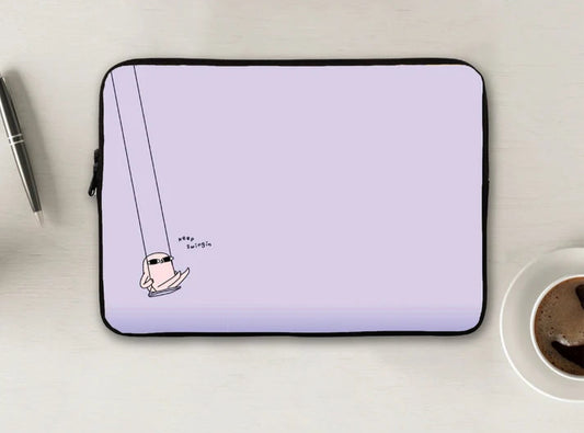 Keep Swinging Laptop Sleeve